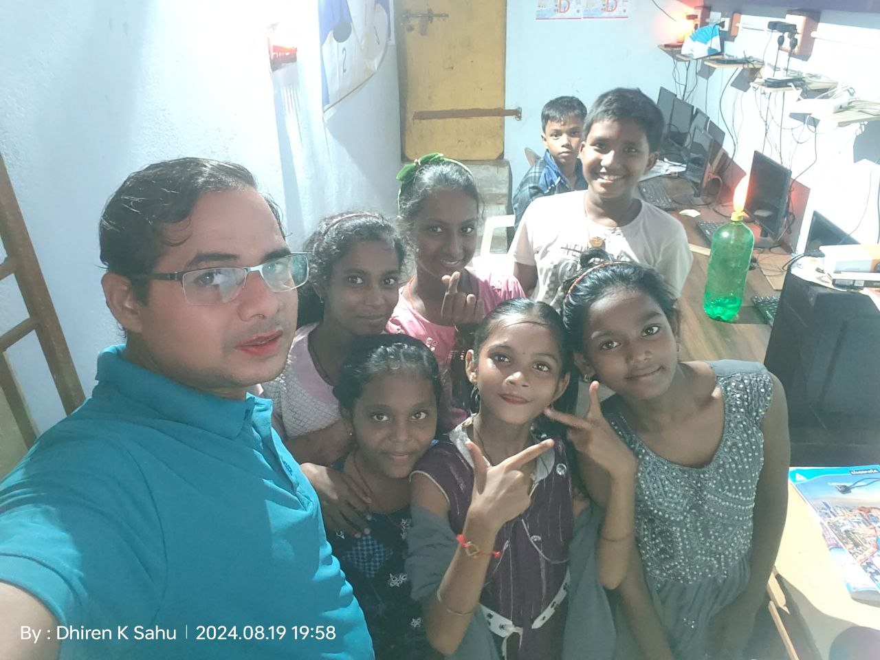 DIT Celebrated Raksha Bandhan on 19th August 2024 at DIT with DIT Mini Marathon Students